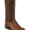 Tony Lama Men's Patron Saddle Exotic Smooth Western Boots - Round Toe -Best Cowboy Boot Store 2000285654 235 P1