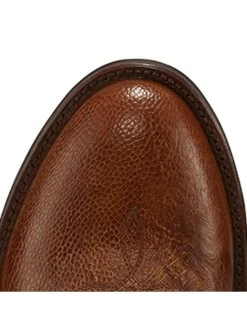 Tony Lama Men's Patron Saddle Exotic Smooth Western Boots - Round Toe -Best Cowboy Boot Store 2000285654 235 P4