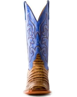 Horse Power Men's Toasted Caiman Print Western Boots - Square Toe -Best Cowboy Boot Store 2000285899 280 P3