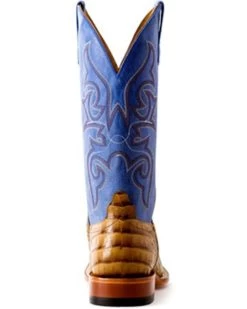 Horse Power Men's Toasted Caiman Print Western Boots - Square Toe -Best Cowboy Boot Store 2000285899 280 P4