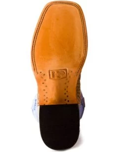 Horse Power Men's Toasted Caiman Print Western Boots - Square Toe -Best Cowboy Boot Store 2000285899 280 P6