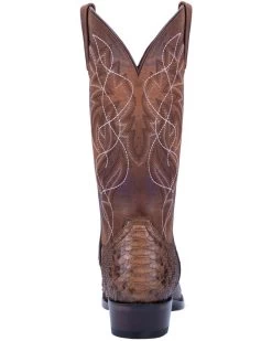 Dan Post Men's Manning Exotic Python Western Boots - Medium Toe -Best Cowboy Boot Store 2000285914 200 P4
