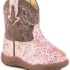 Roper Infant Girls' Glitter Southwestern Western Boots - Round Toe 1 Roper Infant Girls' Glitter Southwestern Western Boots - Round Toe -Best Cowboy Boot Store 2000286569 650 P1