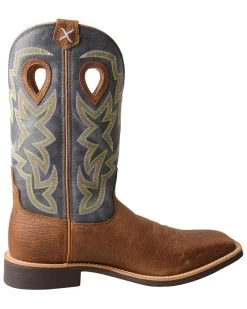 Twisted X Men's Top Hand Western Boots - Broad Square Toe -Best Cowboy Boot Store 2000287424 230 P3