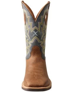 Twisted X Men's Top Hand Western Boots - Broad Square Toe -Best Cowboy Boot Store 2000287424 230 P5