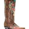 Corral Women's Deer Skull Western Boots - Snip Toe -Best Cowboy Boot Store 2000288047 280 P1