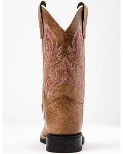 Shyanne Girls' Madison Faux Leather Western Boots - Square Toe 13 Shyanne Girls' Madison Faux Leather Western Boots - Square Toe -Best Cowboy Boot Store 2000288280 927 P5