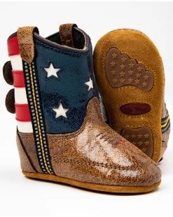 Cody James Infant Boys' Flag Poppet Western Boots - Round Toe -Best Cowboy Boot Store 2000288284 942 P2
