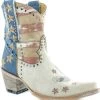 Old Gringo Women's Jorie Short Western Booties - Snip Toe -Best Cowboy Boot Store 2000289008 251 P1