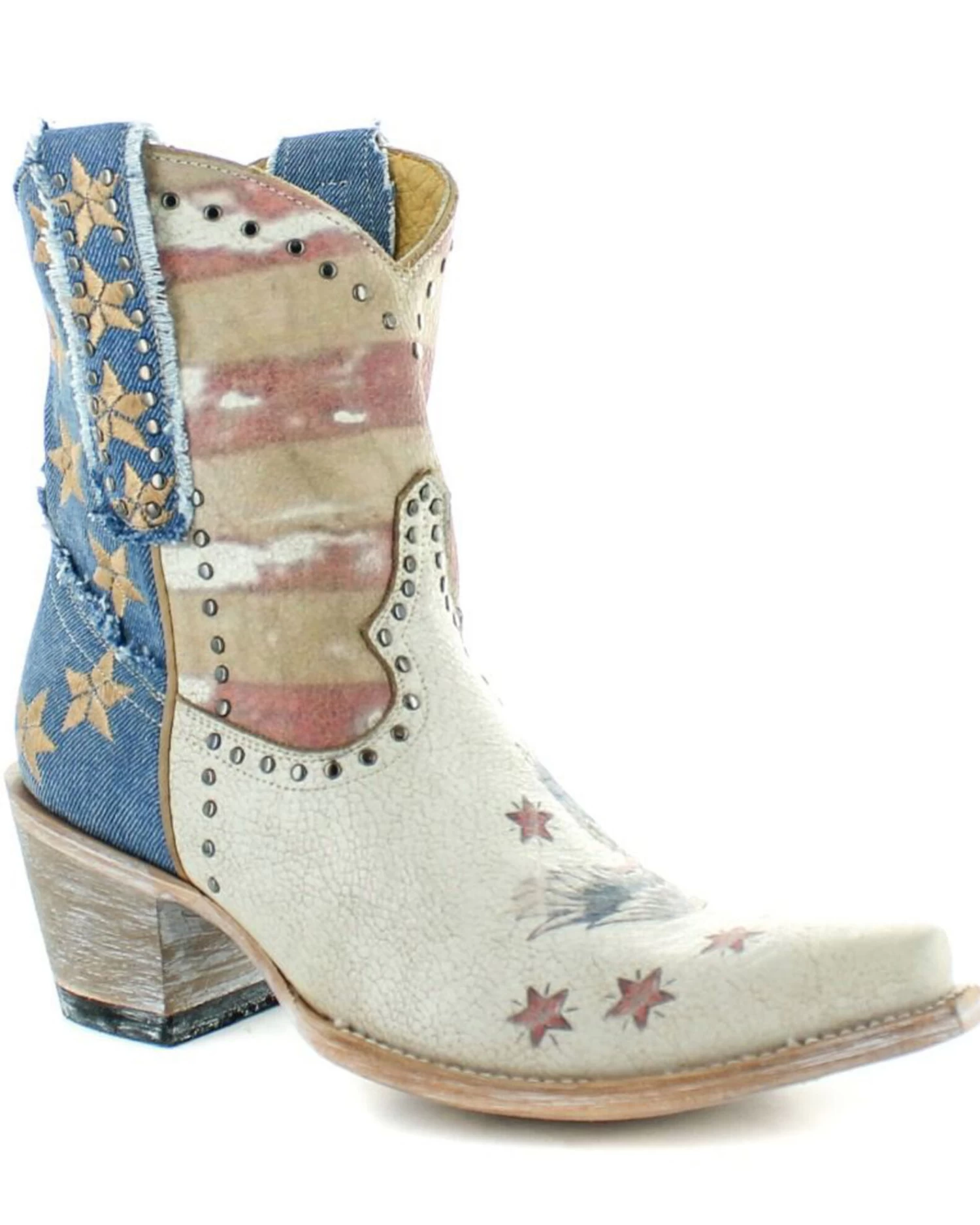 Old Gringo Women's Jorie Short Western Booties - Snip Toe 3 Old Gringo Women's Jorie Short Western Booties - Snip Toe