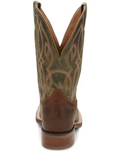 Tony Lama Men's Landgrab Brown Western Boots - Broad Square Toe 12 Tony Lama Men's Landgrab Brown Western Boots - Broad Square Toe -Best Cowboy Boot Store 2000293428 200 P4
