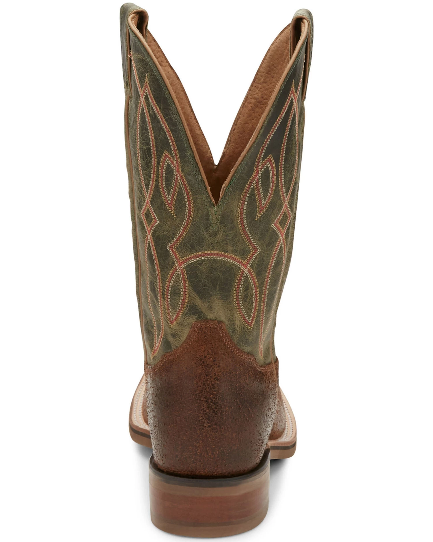 Tony Lama Men's Landgrab Brown Western Boots - Broad Square Toe 6 Tony Lama Men's Landgrab Brown Western Boots - Broad Square Toe - Image 4