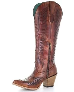 Corral Women's Cognac Embroidery Western Boots - Medium Toe -Best Cowboy Boot Store 2000293441 200 P6