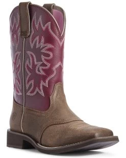 Ariat Women's Delilah Western Performance Boots - Broad Square Toe