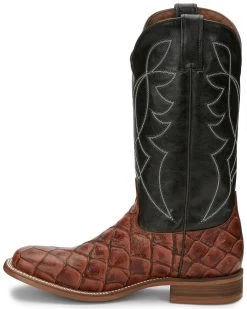 Nocona Men's Go Round Cognac Western Boots - Square Toe 11 Nocona Men's Go Round Cognac Western Boots - Square Toe -Best Cowboy Boot Store 2000314222 200 P3