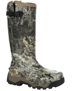 Rocky Men's Sport Pro Rubber Snake Boots - Soft Toe