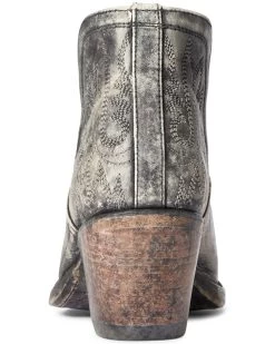 Ariat Women's Dixon Sueded Fashion Booties - Snip Toe -Best Cowboy Boot Store 2000321439 001 P3