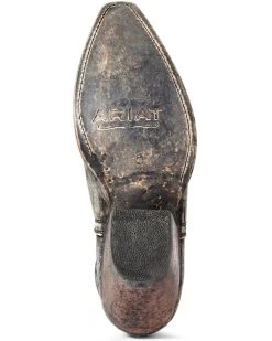 Ariat Women's Dixon Sueded Fashion Booties - Snip Toe -Best Cowboy Boot Store 2000321439 001 P5