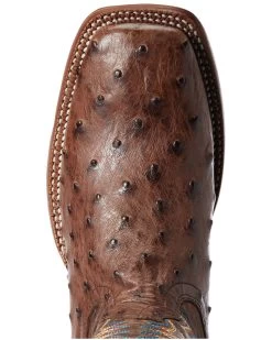 Ariat Men's Gallup Mocha Western Boots - Broad Square Toe -Best Cowboy Boot Store 2000321444 200 P4