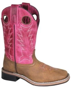 Smoky Mountain Girls' Tracie Western Boots - Square Toe