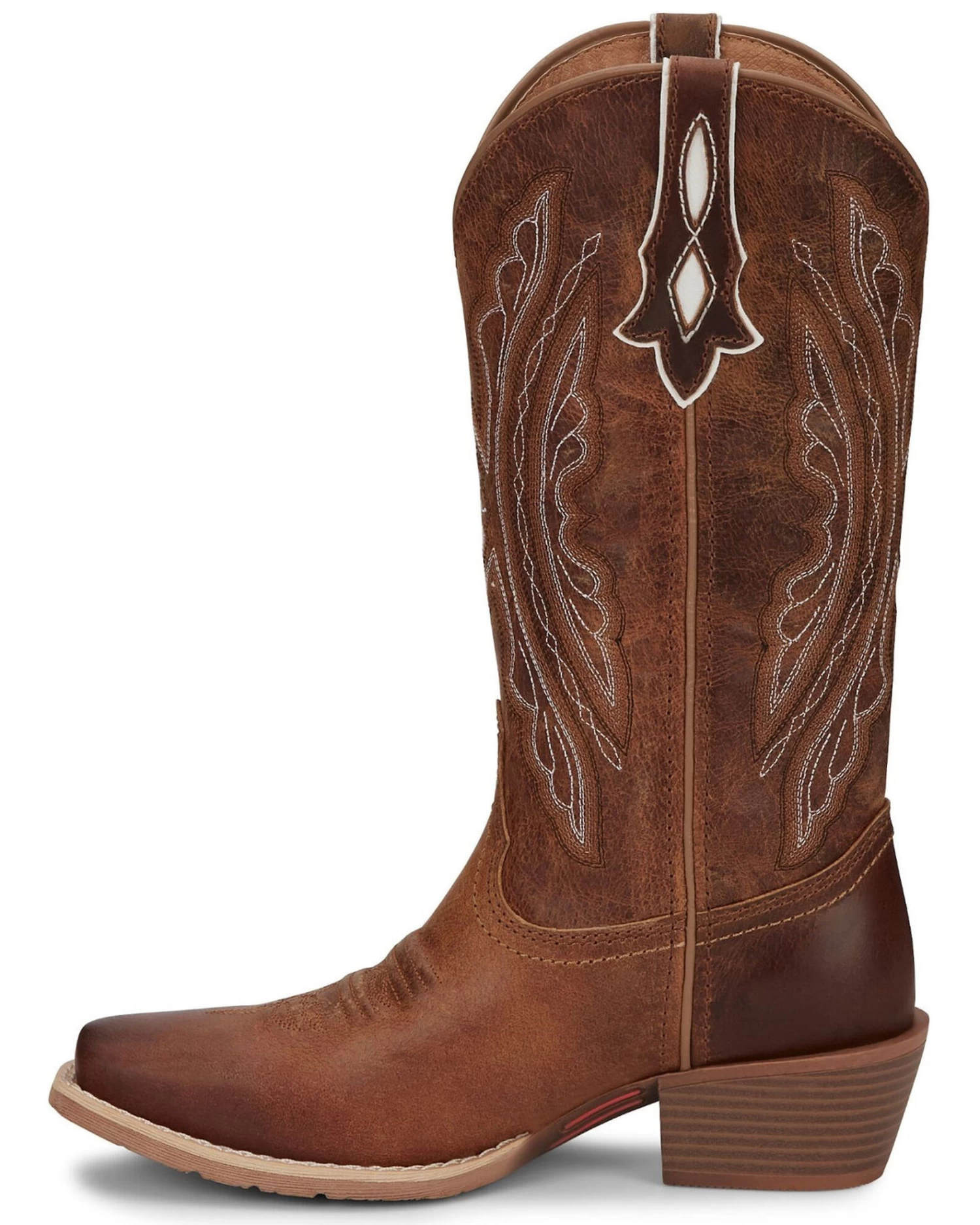 Justin Women's Rein Waxy Western Boots - Square Toe 5 Justin Women's Rein Waxy Western Boots - Square Toe - Image 3