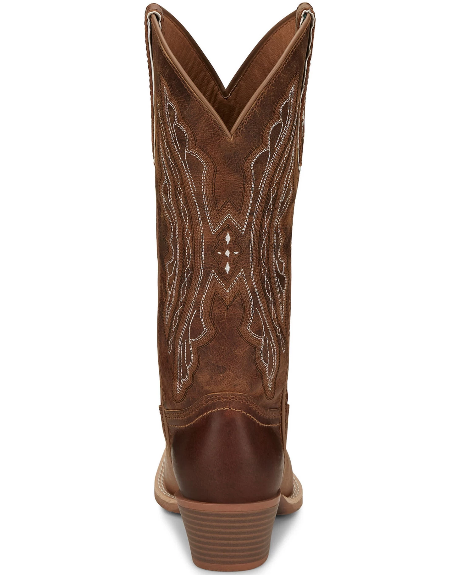 Justin Women's Rein Waxy Western Boots - Square Toe 6 Justin Women's Rein Waxy Western Boots - Square Toe - Image 4