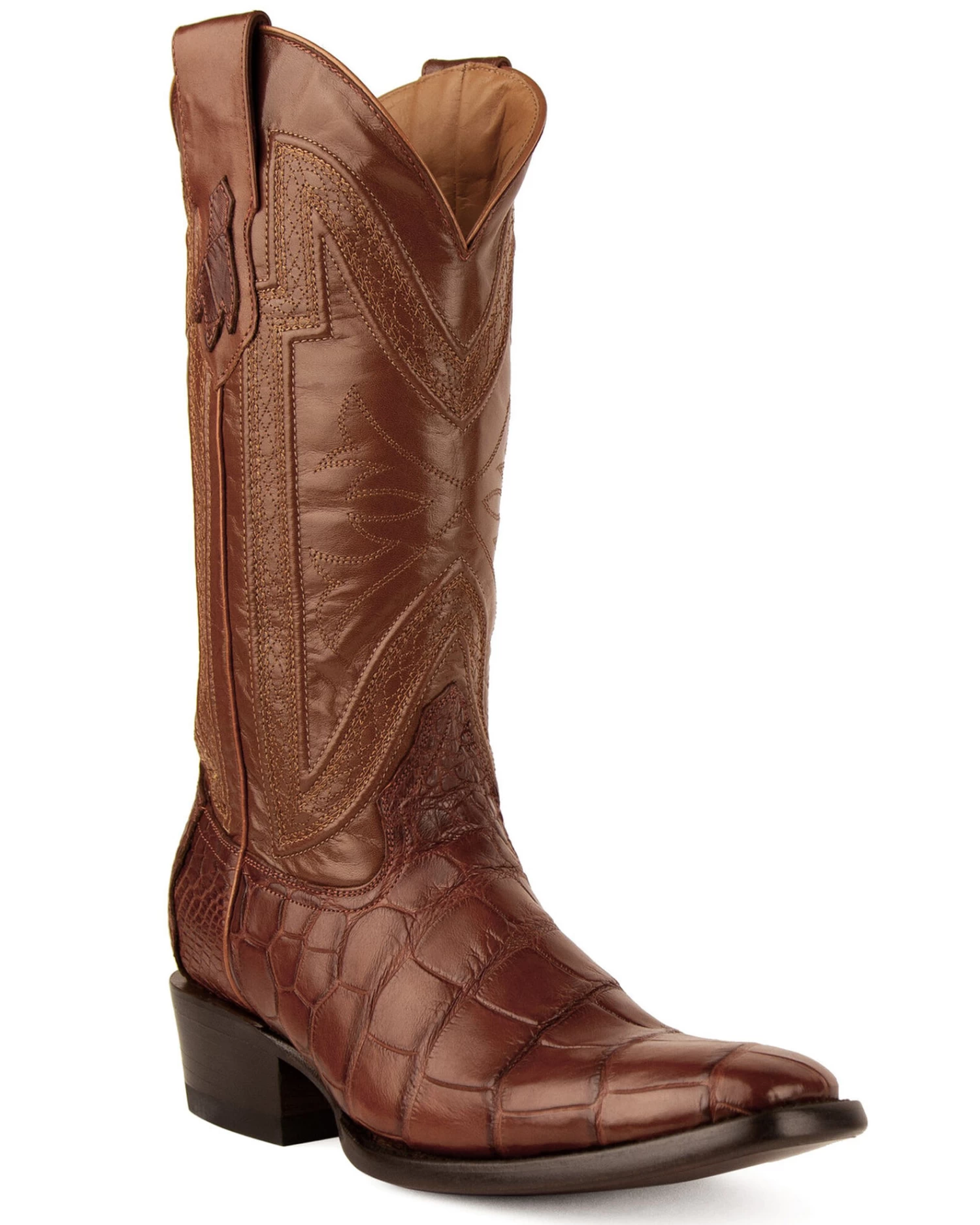Ferrini Men's Stallion Western Boots - Square Toe 3 Ferrini Men's Stallion Western Boots - Square Toe
