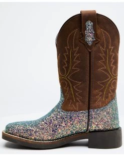 Shyanne Girls' Glitterama Western Boots - Broad Square Toe -Best Cowboy Boot Store 2000328725 200 P4