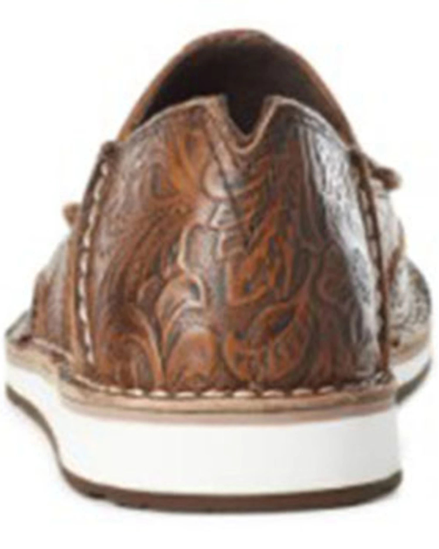 Ariat Women's Floral Embossed Cruiser Shoes - Moc Toe 5 Ariat Women's Floral Embossed Cruiser Shoes - Moc Toe - Image 3