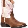 Ariat Girls' Double Kicker Western Boots - Broad Square Toe