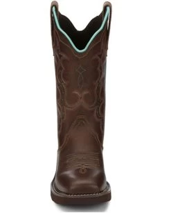 Justin Women's Raya Western Boots - Square Toe -Best Cowboy Boot Store 2000335052 280 P4