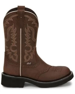 Justin Women's Inji Western Boots - Round Toe 10 Justin Women's Inji Western Boots - Round Toe -Best Cowboy Boot Store 2000335053 230 P2