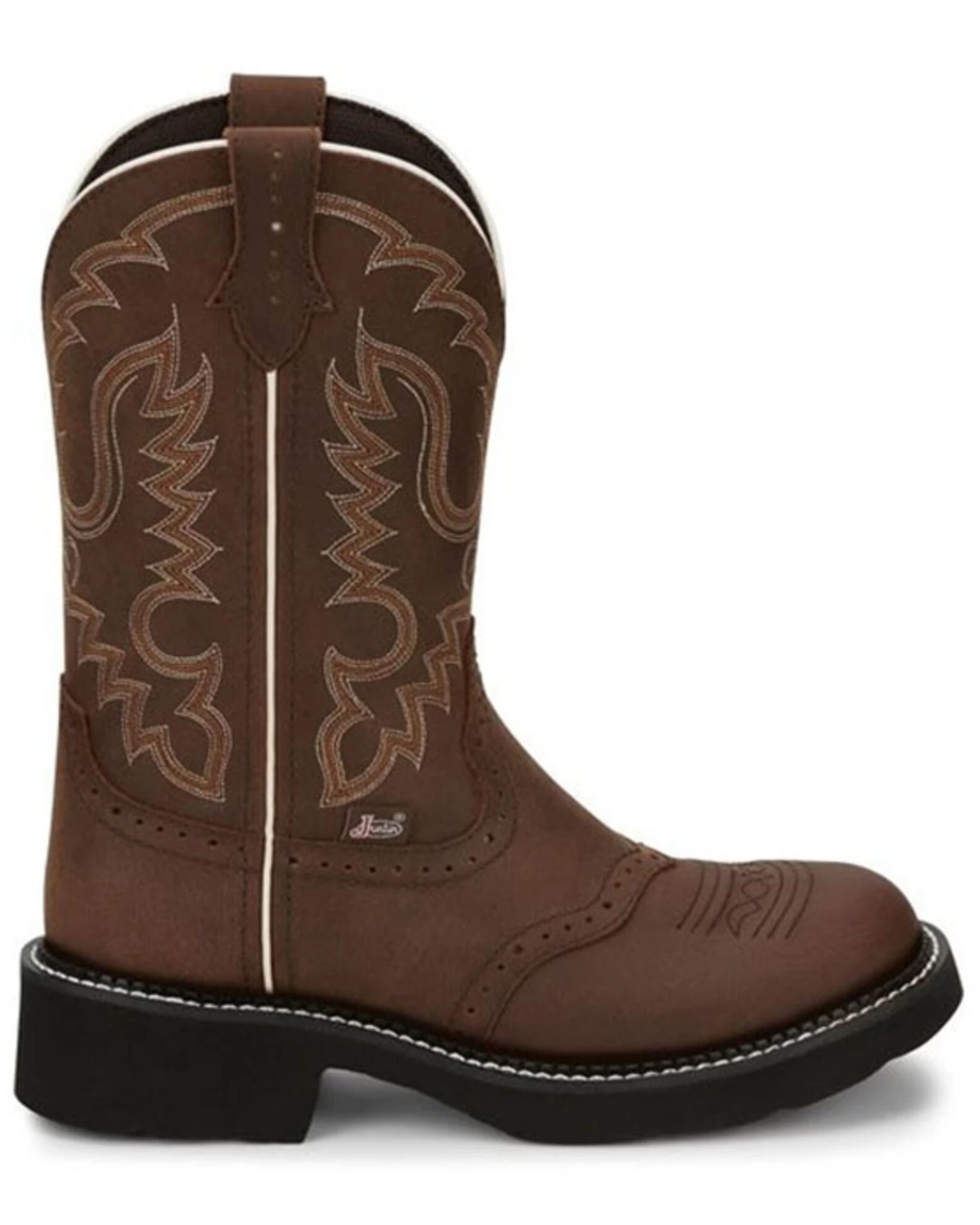 Justin Women's Inji Western Boots - Round Toe 4 Justin Women's Inji Western Boots - Round Toe - Image 2