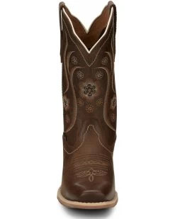 Justin Women's Jesse Brown Western Boots - Square Toe -Best Cowboy Boot Store 2000335066 200 P5