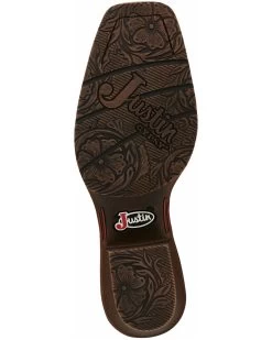 Justin Women's Jesse Brown Western Boots - Square Toe -Best Cowboy Boot Store 2000335066 200 P7
