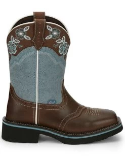 Justin Women's Starlina Western Boots - Broad Square Toe 10 Justin Women's Starlina Western Boots - Broad Square Toe -Best Cowboy Boot Store 2000335074 200 P2