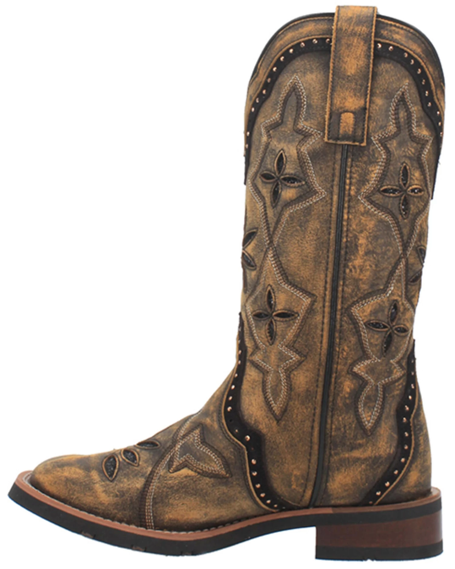 Laredo Women's Bouquet Western Performance Boots - Broad Square Toe 5 Laredo Women's Bouquet Western Performance Boots - Broad Square Toe - Image 3