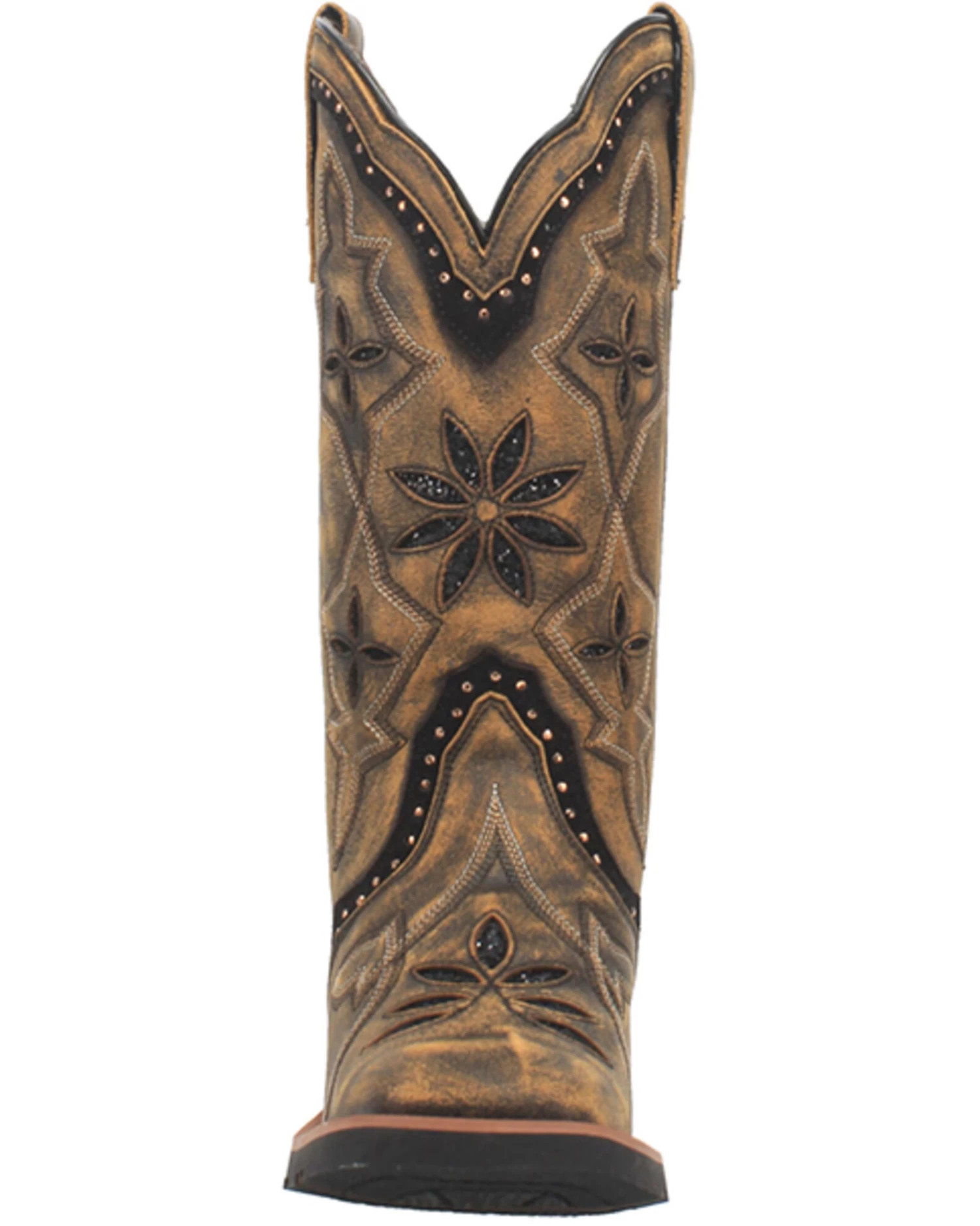 Laredo Women's Bouquet Western Performance Boots - Broad Square Toe 6 Laredo Women's Bouquet Western Performance Boots - Broad Square Toe - Image 4
