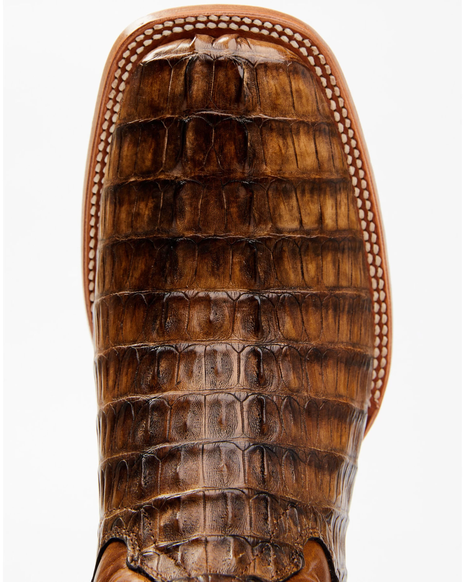 Cody James Men's Exotic Caiman Tail Skin Western Boots - Broad Square Toe 8 Cody James Men's Exotic Caiman Tail Skin Western Boots - Broad Square Toe - Image 6