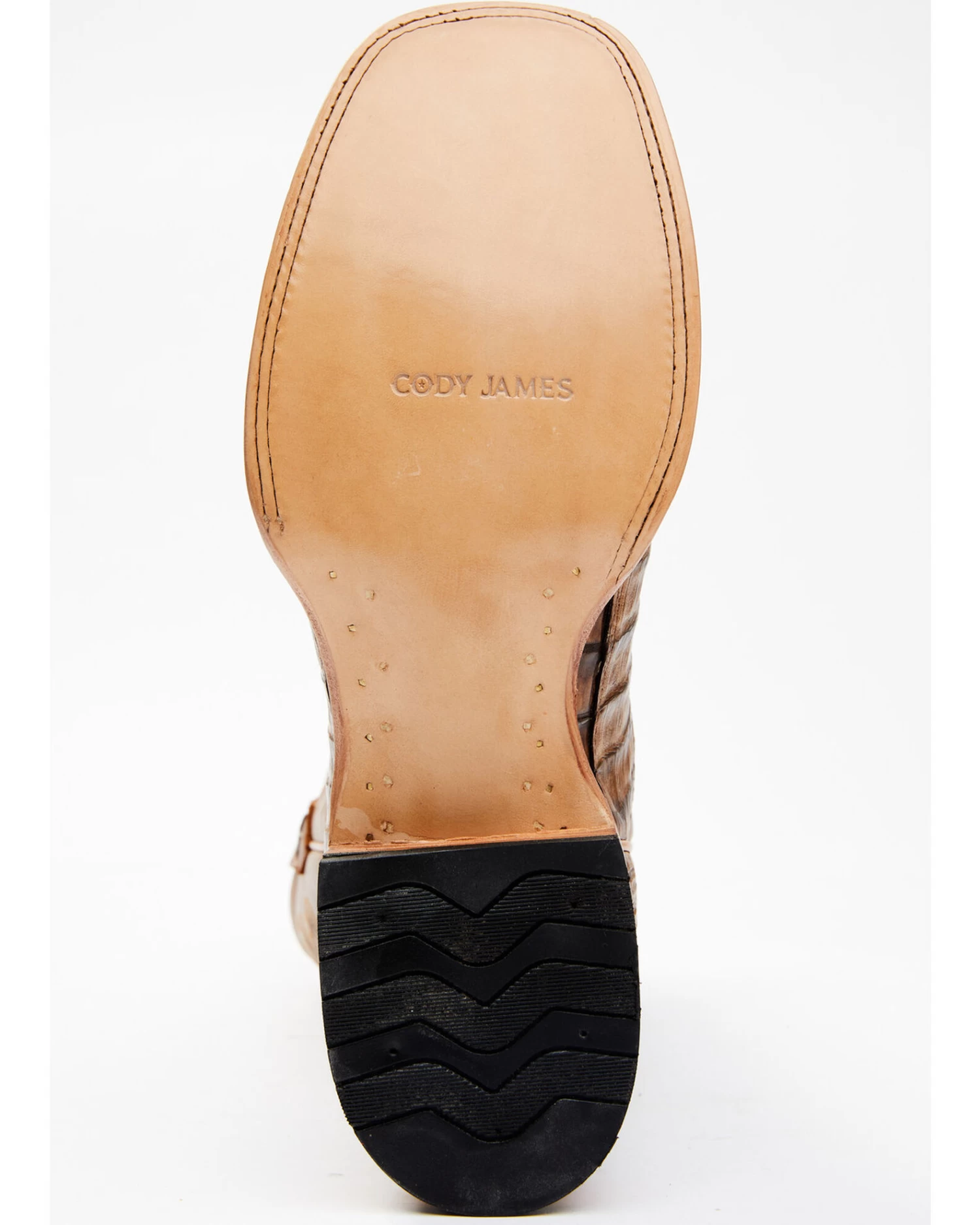 Cody James Men's Exotic Caiman Tail Skin Western Boots - Broad Square Toe 9 Cody James Men's Exotic Caiman Tail Skin Western Boots - Broad Square Toe - Image 7