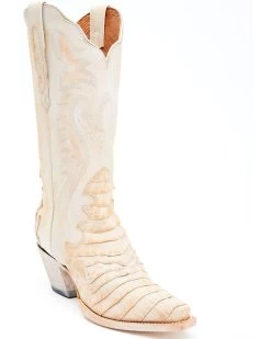 Dan Post Women's Caiman Print Western Boots - Snip Toe