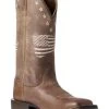 Ariat Women's Circuit Patriot Western Boots - Broad Square Toe