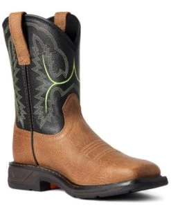 Ariat Boys' Workhog XT Western Boots - Broad Square Toe