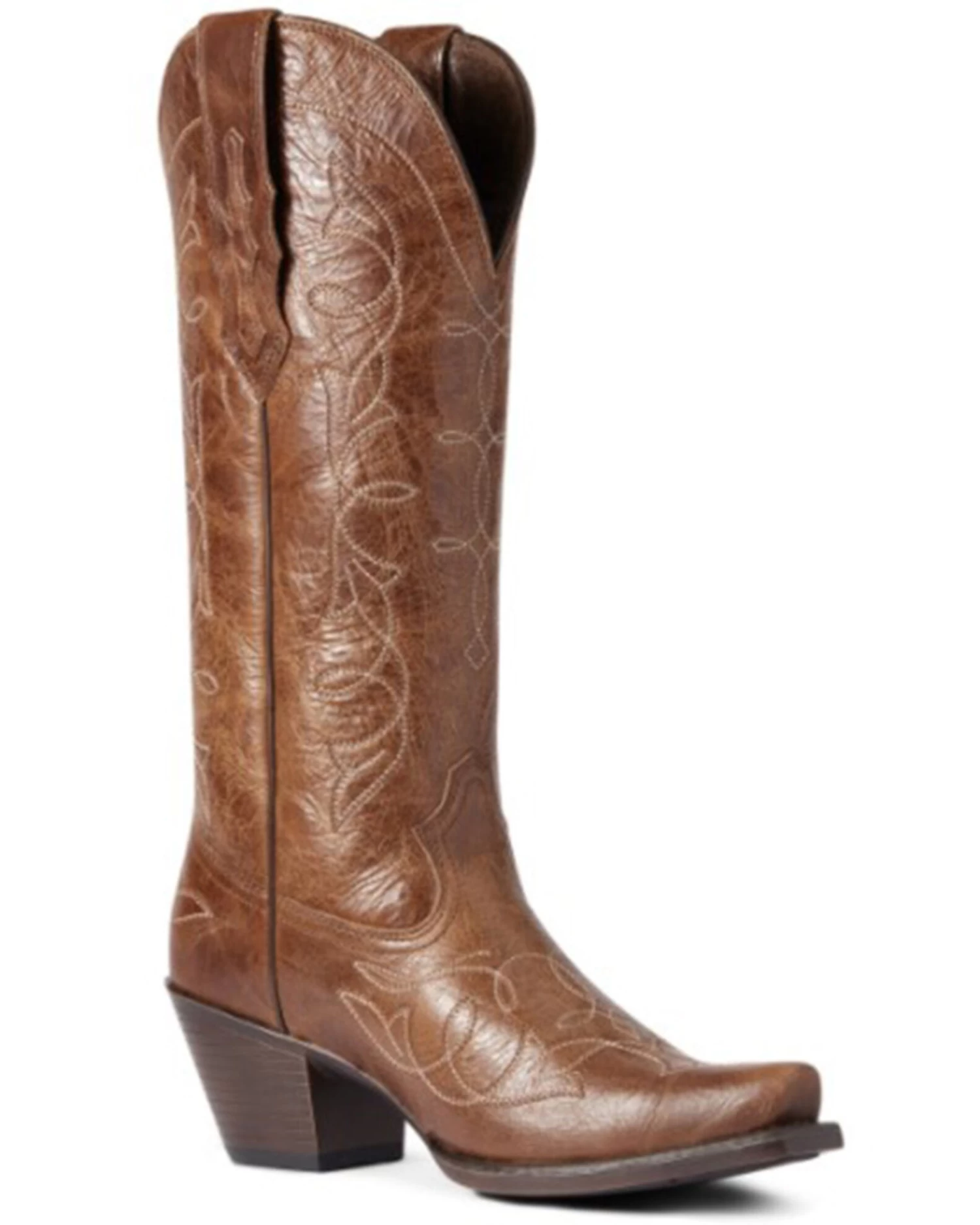 Ariat Women's Heritage D Stretch Fit Western Boot - Snip Toe 3 Ariat Women's Heritage D Stretch Fit Western Boot - Snip Toe