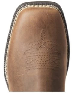 Ariat Women's Distressed Brown Anthem Shortie II H20 Full-Grain Western Boot - Square Toe 10 Ariat Women's Distressed Brown Anthem Shortie II H20 Full-Grain Western Boot - Square Toe -Best Cowboy Boot Store 2000341139 200 P4