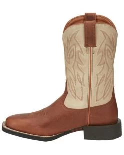 Justin Men's Canter Western Boots - Broad Square Toe -Best Cowboy Boot Store 2000341633 200 P3