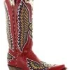 Old Gringo Women's Eagle Stitch Western Boots - Snip Toe
