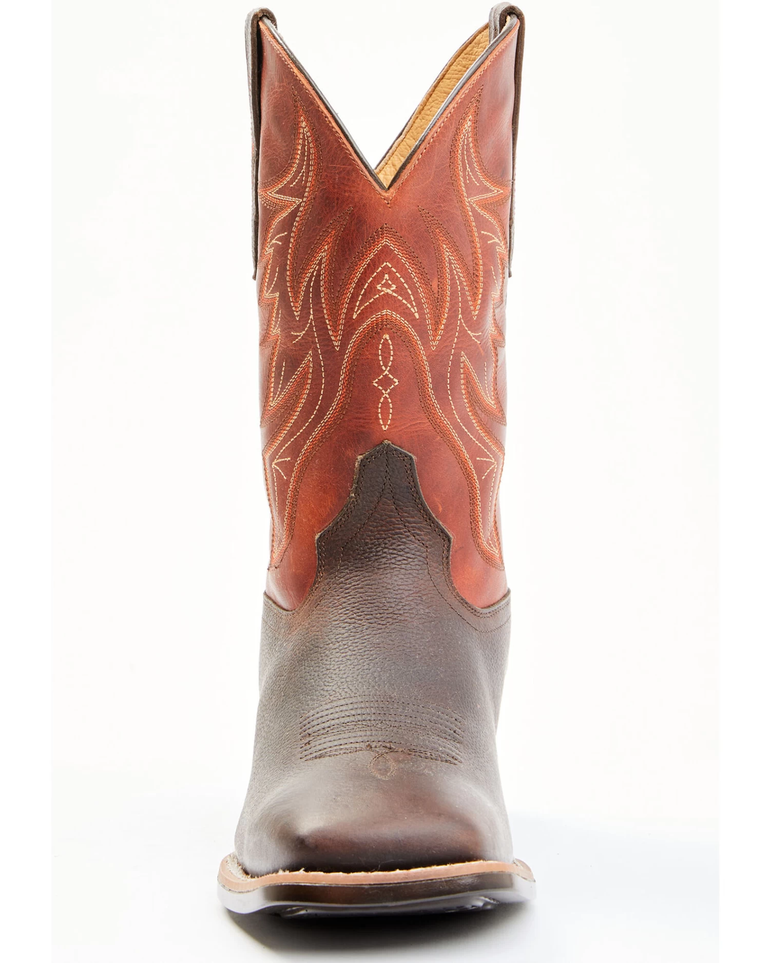 Cody James Men's Orange Hoverfly Performance Western Boots - Broad Square Toe 6 Cody James Men's Orange Hoverfly Performance Western Boots - Broad Square Toe - Image 4
