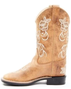 Shyanne Girls' Little Lasy Floral Embroidered Western Boots - Broad Square Toe 11 Shyanne Girls' Little Lasy Floral Embroidered Western Boots - Broad Square Toe -Best Cowboy Boot Store 2000345066 280 P3
