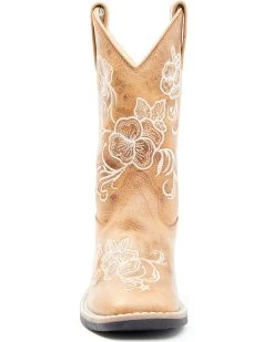 Shyanne Girls' Little Lasy Floral Embroidered Western Boots - Broad Square Toe 12 Shyanne Girls' Little Lasy Floral Embroidered Western Boots - Broad Square Toe -Best Cowboy Boot Store 2000345066 280 P4